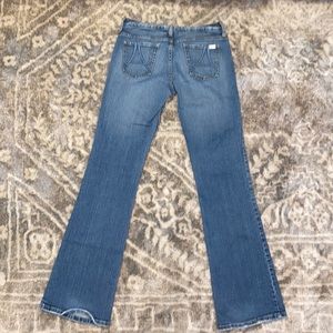 Vintage‎ Anchor blue jeans Low rise flare size 3 Blue